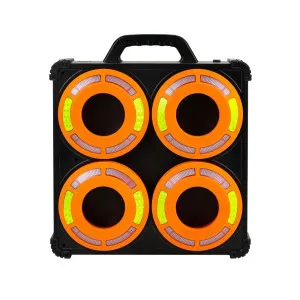 Signalni upozoravajući diskovi Dönges LED-360°, u koferu – sinkronizirani