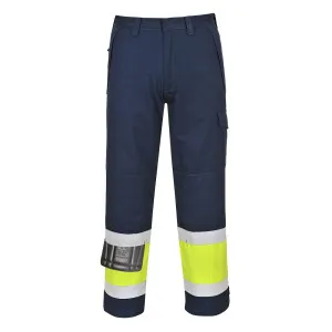 Ognjevarne radne hlače Portwest MV26 MODAFLAME HiVis - OUTLET