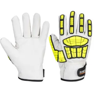Usnjene protivrezne rukavice Portwest A745 IMPACT PRO CUT
