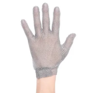 Zaštitna mesarska rukavica - čelična mrežasta rukavica za rad s noževima Portwest AC01 CHAINMAIL, 1 komad