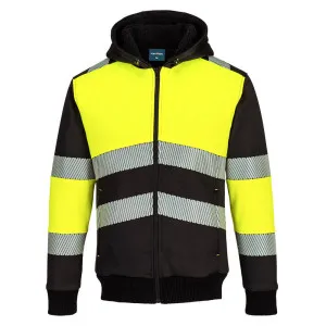 Visokovidna zimska jakna s kapuljačom Portwest PW377 Hi-Vis PW3 (razred 1)